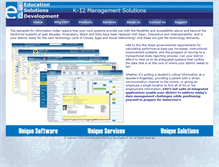 Tablet Screenshot of esd-sys.com